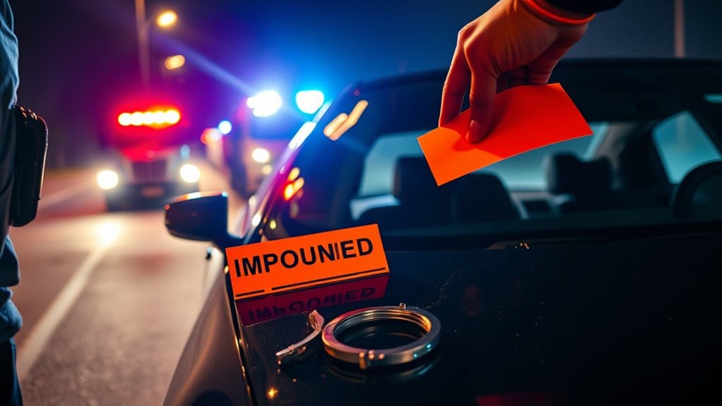 car impoundment and penalties