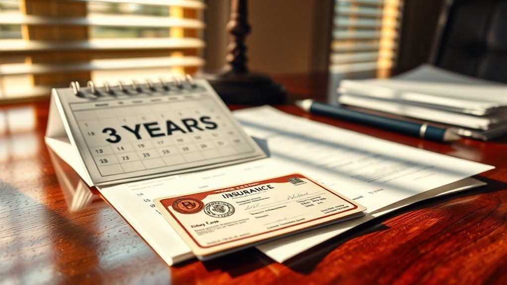 sr 22 record duration explained