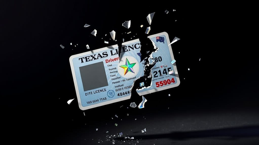 texas license suspension issues